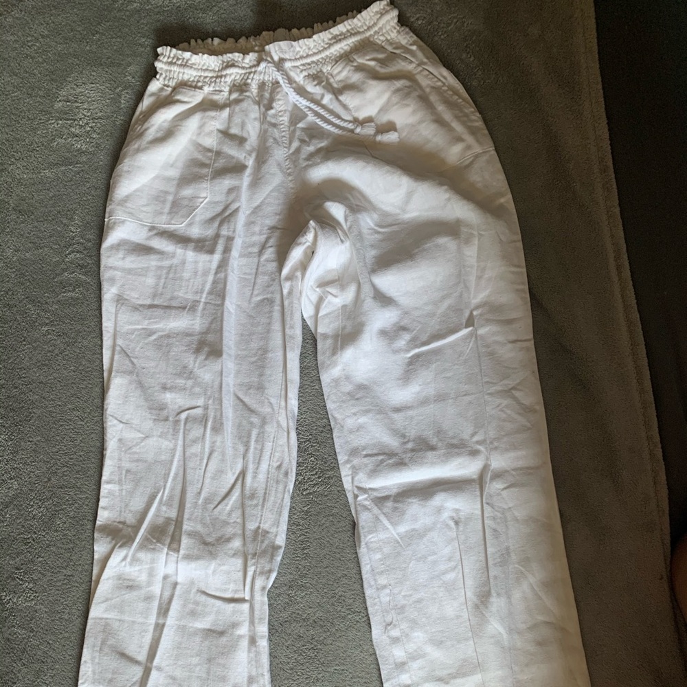 White Beach Pants